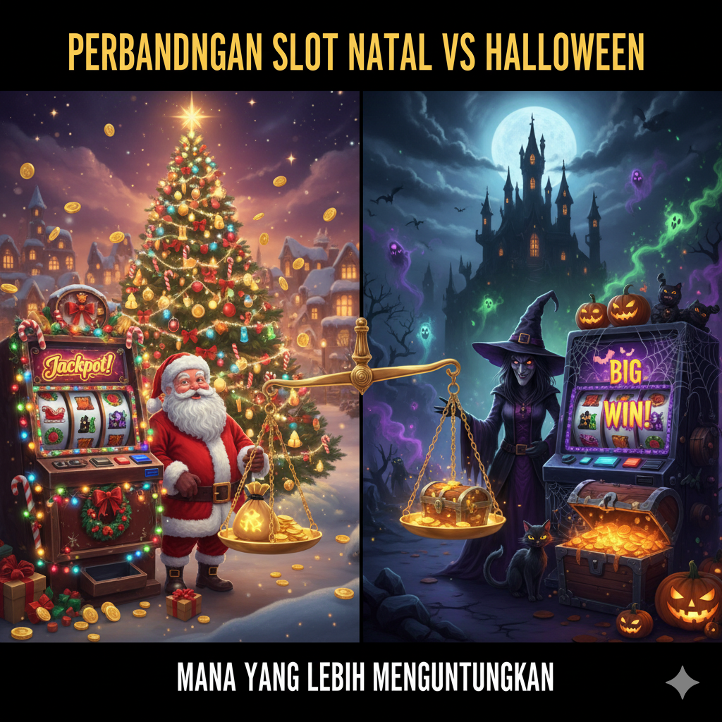 Slot Natal vs Halloween